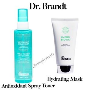 Dr Brandt BUNDLE Antioxidant Spray Toner and Mask